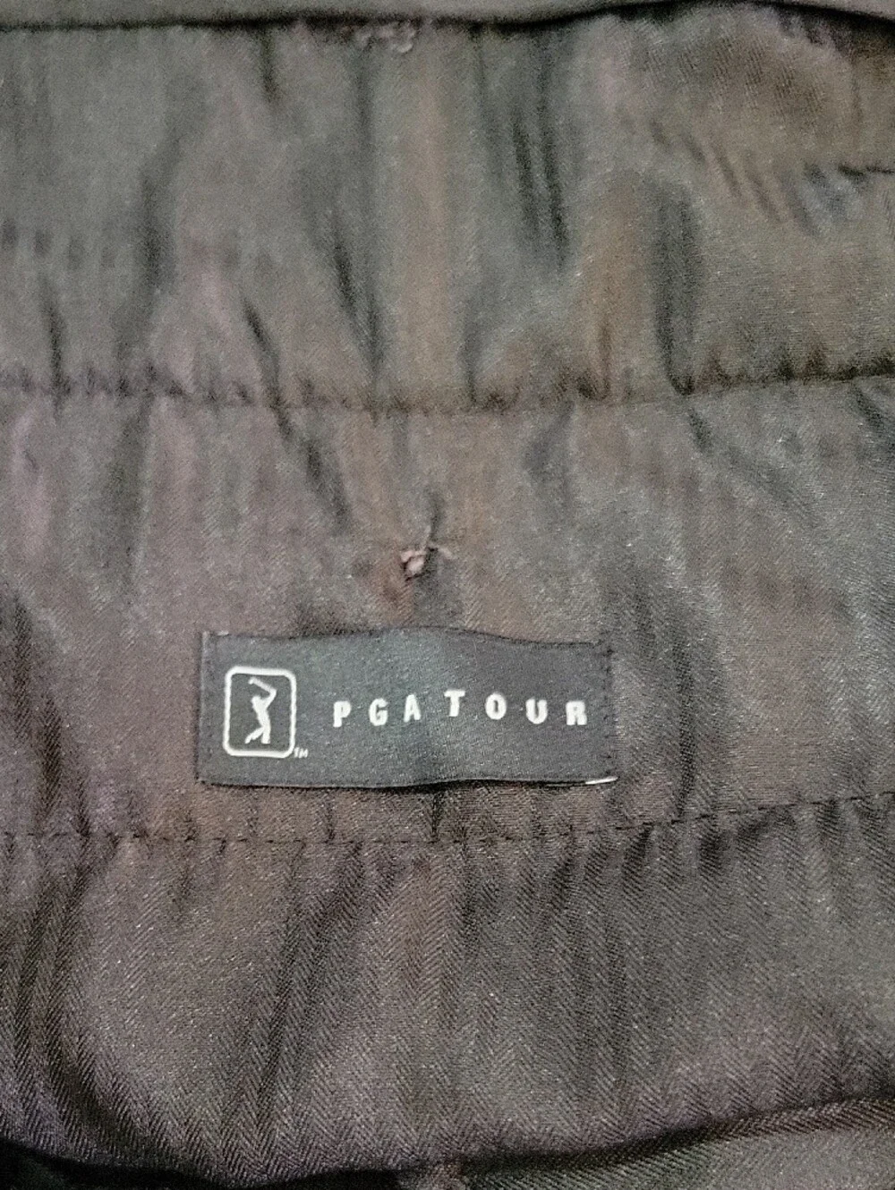 PGA Tour Men's Dress Pants in Charcoal 34x30